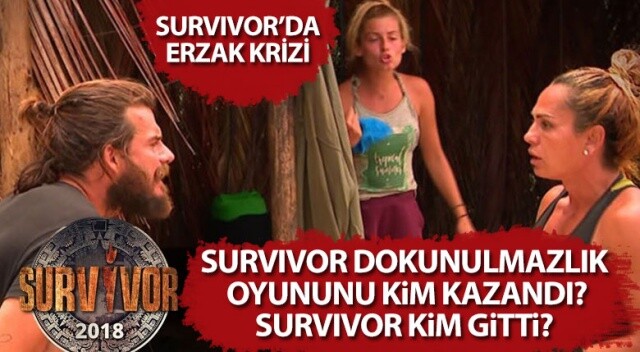 Survivor Dokunulmazlık Oyununu KİM Kazandı? | Survivor Kim Gitti? (16 NİSAN Survivor ELEME)