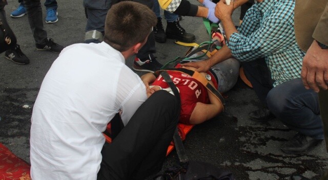 TEM&#039;de feci kaza: Ankara istikameti ulaşıma kapandı