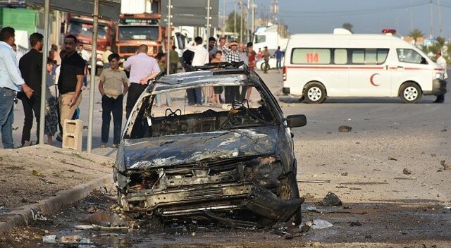 Türkmenlerin konvoyuna bombalı araçla saldırı: 1 ölü, 11 yaralı