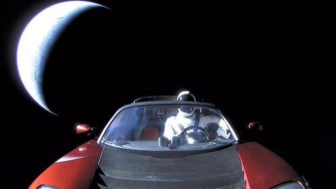 Uzaydaki Tesla’ya yerli parça