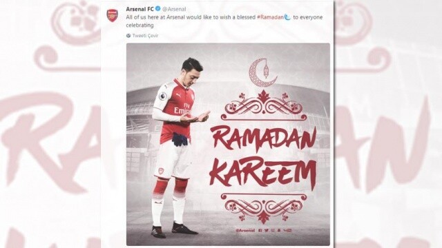 Arsenal&#039;den Ramazan mesajı