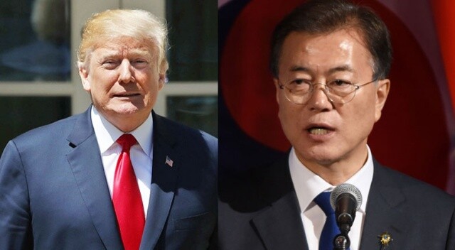 Güney Kore Devlet Başkanı Moon ile Trump görüşecek