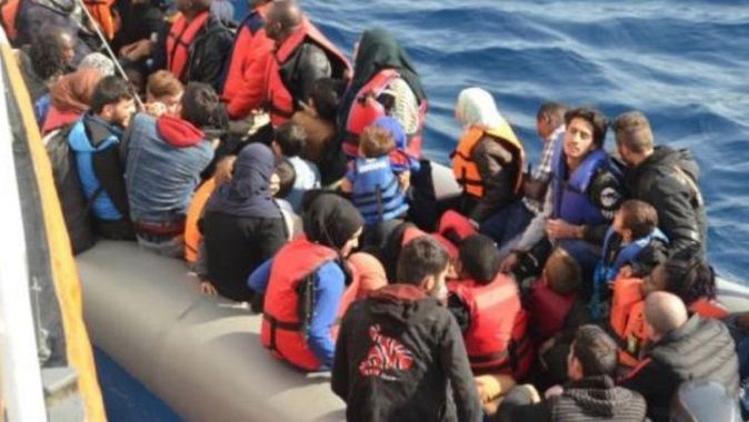 Kuşadası Körfezi ve Didim’de yakalanan göçmenlerin 51’i çocuk çıktı