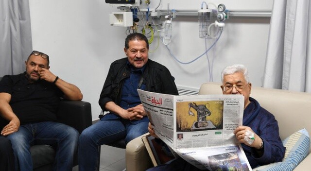 Mahmud Abbas&#039;ın hastanedeki görüntüleri paylaşıldı