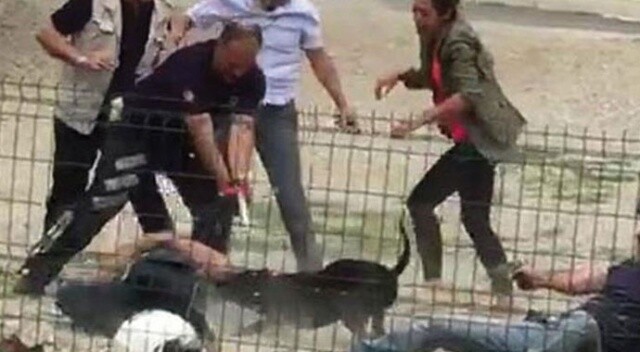 Torbalı&#039;da uyuşturucu satıcısı yakalanınca köpeğini polisin üzerine saldı