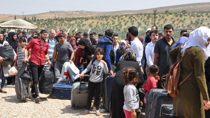83 bin Suriyeli memleketine gitti