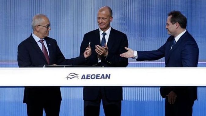 Aegean Airlines ile Airbus&#039;tan 5 milyar avroluk anlaşma