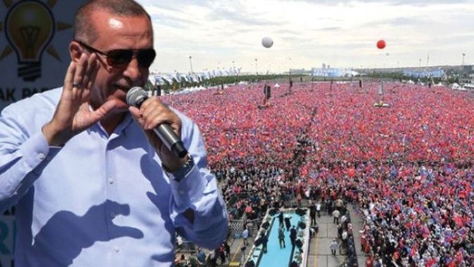 Erdoğan muhalefete sert çıktı: 1 milyon 300 bin kişiye montaj diyorlar