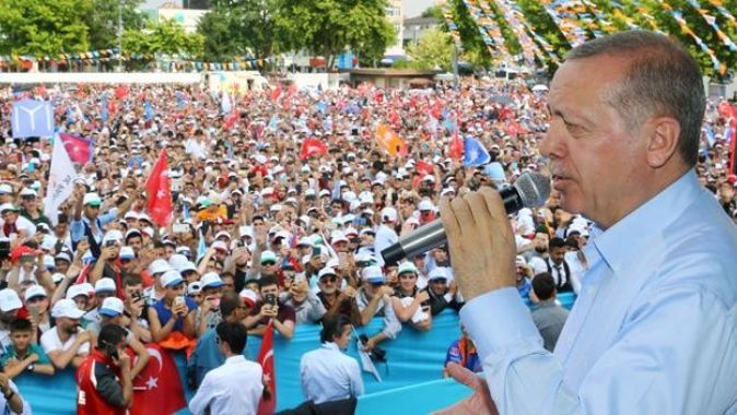 Erdoğan: Teröristten aday olmaz!