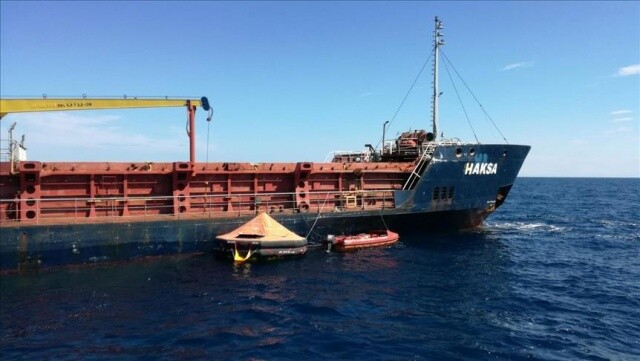 Hırvatistan&#039;daki Türk gemisi kurtarıldı
