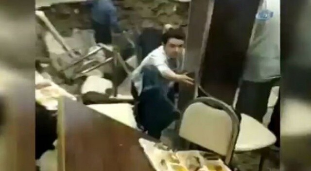 İftar saati restoranın zemini çöktü: 1 kişi yaralandı