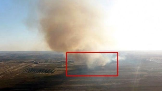 PKK Tel Rıfat&#039;taki ev ve arazileri ateşe verdi!