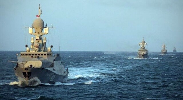 Rus savaş gemileri Akdeniz&#039;de
