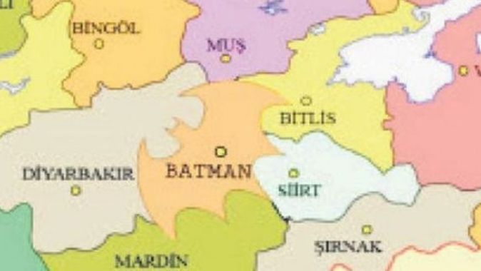 &#039;Batman&#039;ın haritası yarasa gibi olsun&#039; kampanyası