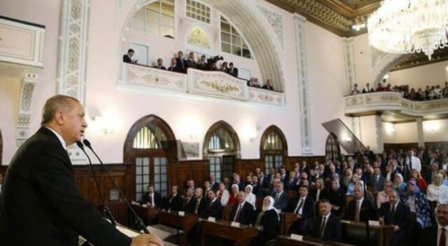 Başkan Erdoğan&#039;dan eski Meclis binasında duygusal konuşma