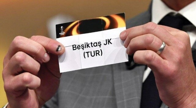 Beşiktaş&#039;ın rakibi belli oldu! Beşiktaş&#039;ın UEFA Avrupa Ligi&#039;ndeki rakibi hangi takım oldu
