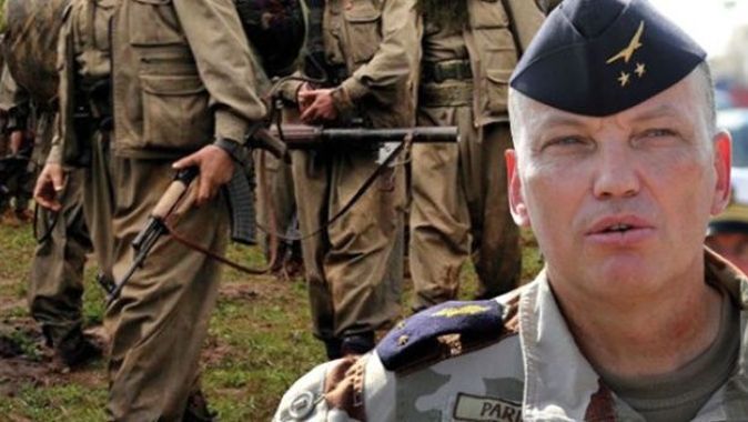 Fransız komutan PKK&#039;ya destek verdiklerini açık açık söyledi