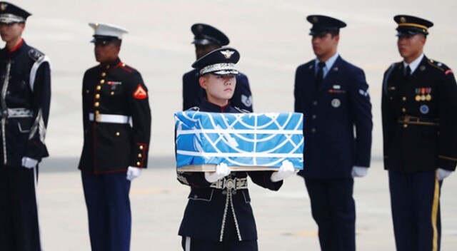 Kuzey Kore 55 Amerikan askerinin cenazelerini verdi