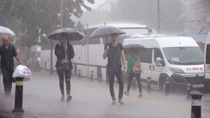 Meteoroloji&#039;den bazı illere yağmur uyarısı! (8 Temmuz 2018 hava durumu)