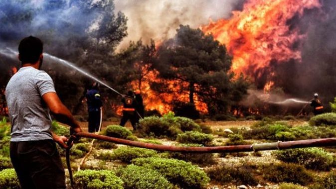 Son dakika! Yunanistan&#039;daki yangının çıkış sebebi belli oldu