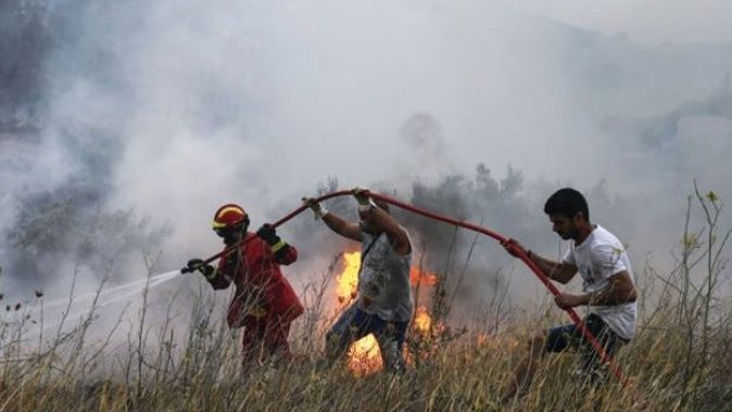 Türkiye&#039;nin yangın için yaptığı yardım teklifini Yunanistan kabul etmedi