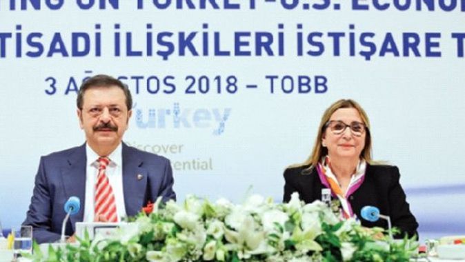 ABD-Türkiye gerilimi iş dünyası ile çözülecek
