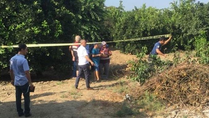 Adana&#039;da bahçede gömülü ceset bulundu