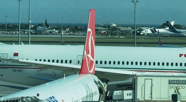 Atatürk Havalimanı&#039;nda iki uçak çarpıştı!