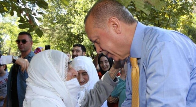 Başkan Erdoğan&#039;dan büyük sürpriz! Bir anda karşısında görünce...