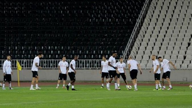 Beşiktaş Partizan maçının hazırlıklarına başladı