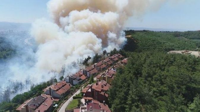 Bursa&#039;daki orman yangını kontrol altına alındı