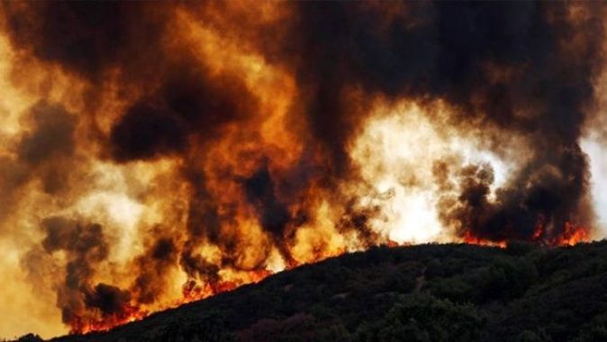 Californiya&#039;da yangın devam ediyor: 14 bin kişi için tahliye