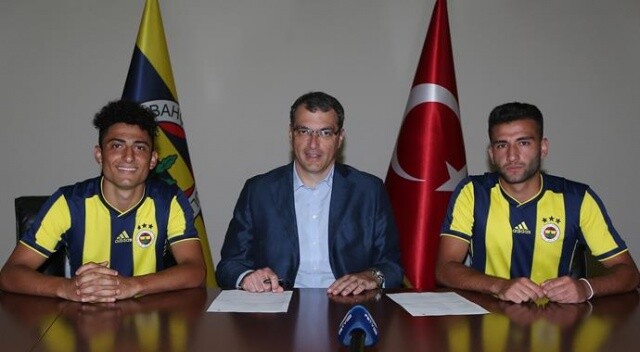 Fenerbahçe Abdulcebrail Akbulut ve Muhammet Ömer Çakı&#039;ya imza attırdı