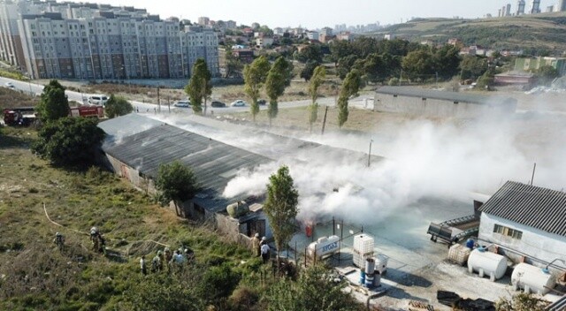 İstanbul&#039;da fabrikada asit kazanı faciası!