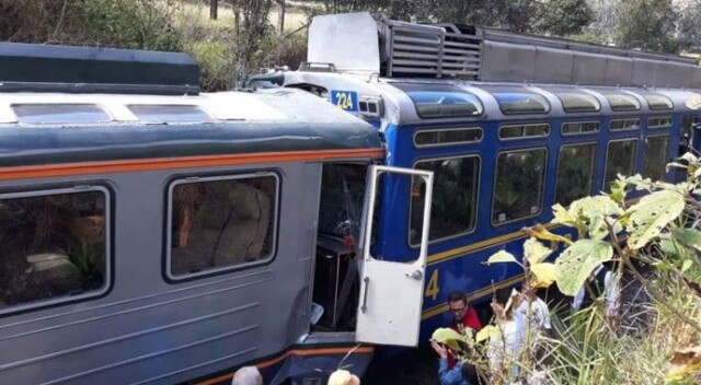 Peru&#039;da iki tren çarpıştı: Çok sayıda yaralı var