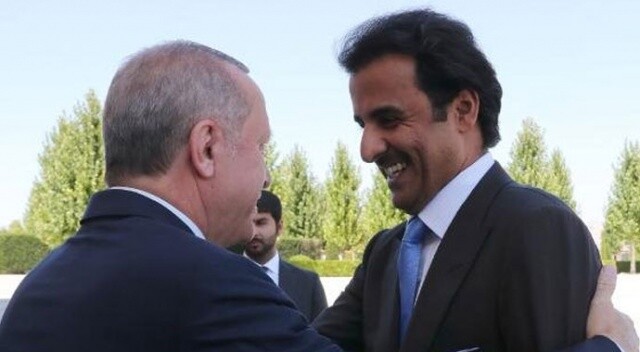 Son dakika... Başkan Erdoğan ile Katar Emiri görüşmesi sona erdi