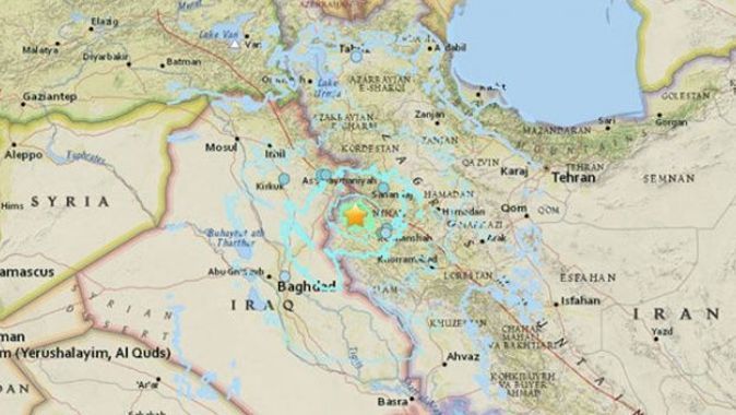 Son Dakika... Irak’ta şiddetli deprem!
