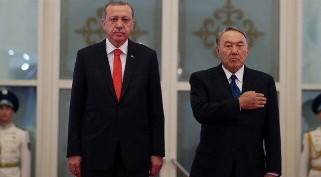 Başkan Erdoğan, Kazak mevkidaşı ile ortak basın toplantısı düzenledi