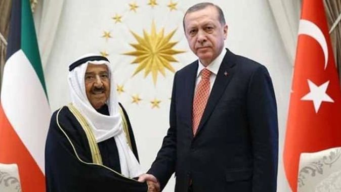 Cumhurbaşkanı Erdoğan&#039;dan, Kuveyt Emiri&#039;ne taziye telefonu
