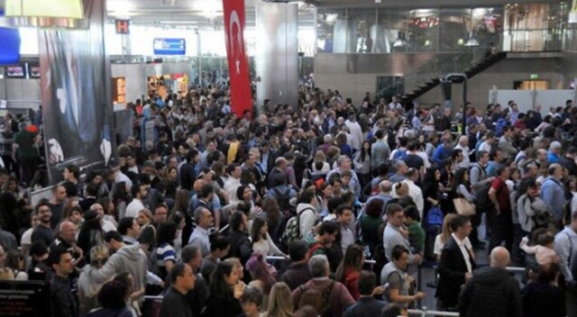 İstanbul ve Antalya&#039;nın hava yolcusu, Türkiye nüfusunu geçti