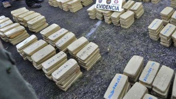 Muz kutularından 18 milyon dolarlık kokain çıktı