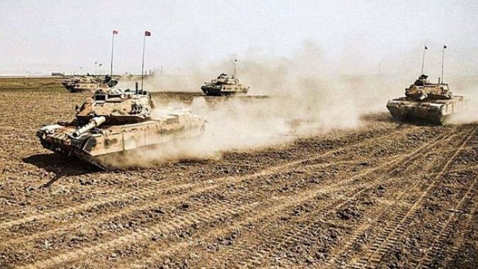 TSK teyakkuz haline geçti! M-60 tankları Suriye sınırına gidiyor