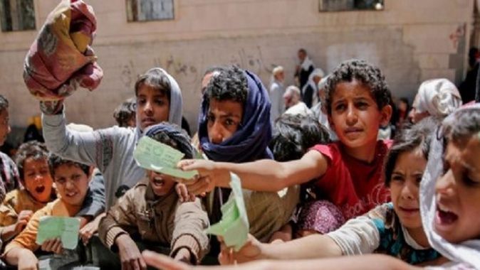 Yemen, geniş çaplı kıtlık tehlikesiyle karşı karşıya