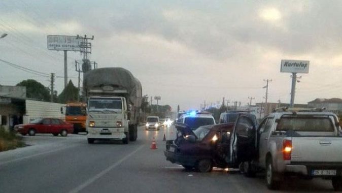 Akhisar&#039;da trafik kazası: 1 ölü
