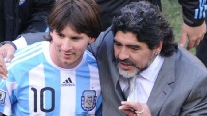 Arjantin efsanesi Maradona&#039;dan Messi&#039;ye milli takım çağrısı