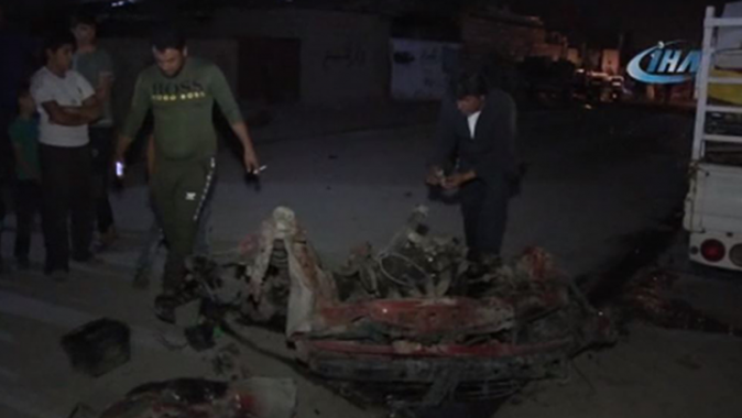 Kerkük&#039;te bomba yüklü araç patladı: 4&#039;ü çocuk 6 yaralı