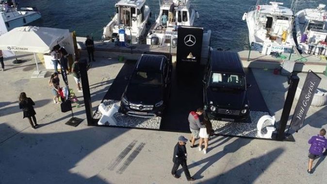 Mercedes-Benz G-Serisi ve X-Class &#039;Alaçatı Uluslararası Fishing Turnuvası&#039;na renk kattı