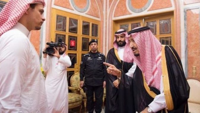 Suudi Kral, Kaşıkçı&#039;nın ailesini konuk etti