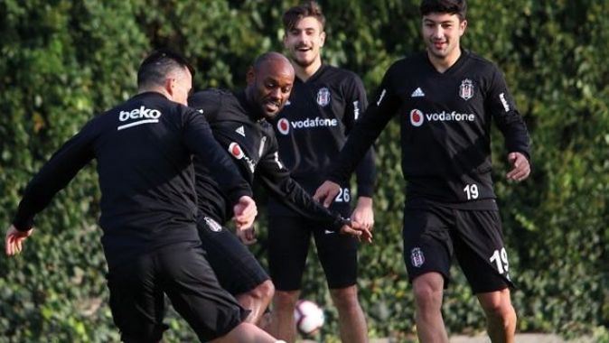 Beşiktaş taktik çalıştı