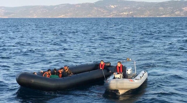 Denizlerde 1 haftada 275 göçmen yakalandı